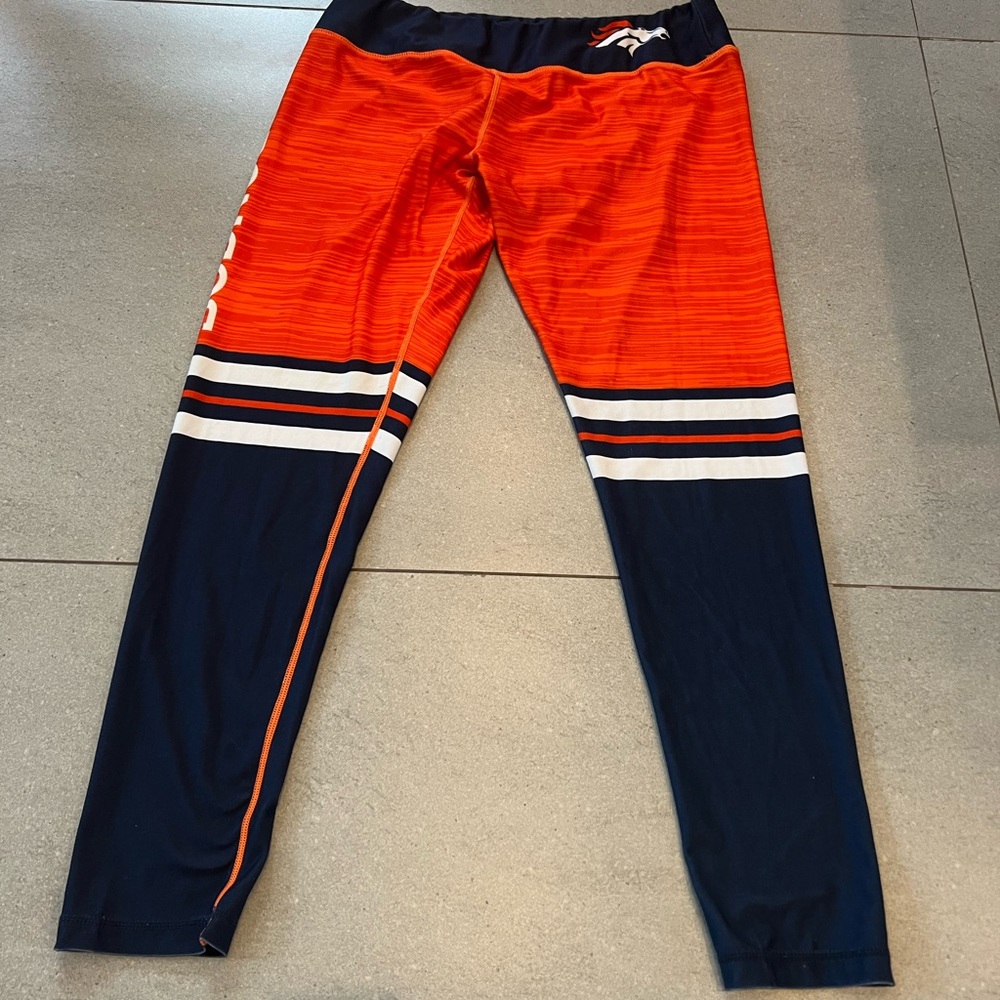 DENVER BRONCOS NFL TEAM APPAREL LEGGINGS XL